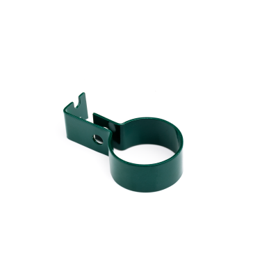 Endhalterung grün beschichtet